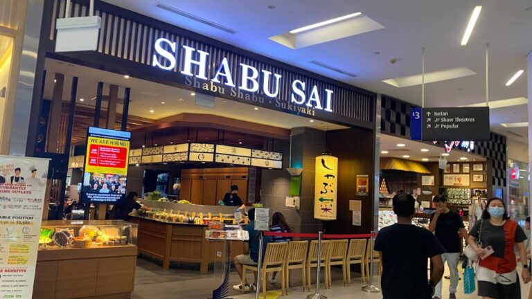 Shabu Sai NEX | Japanese Food Point In NEX Singapore